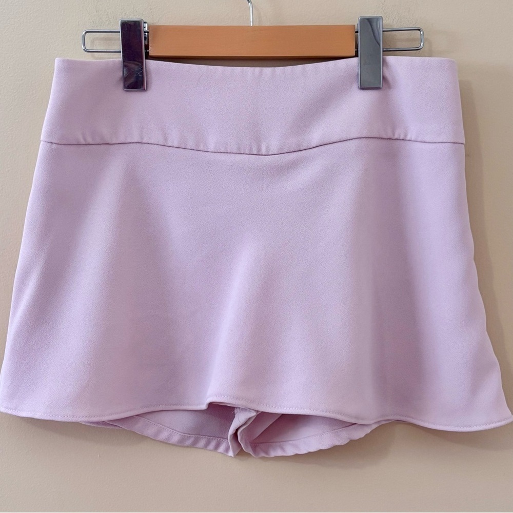 EXPRESS| Pink A-Line Mini Skirt w/Shorts Sz 2